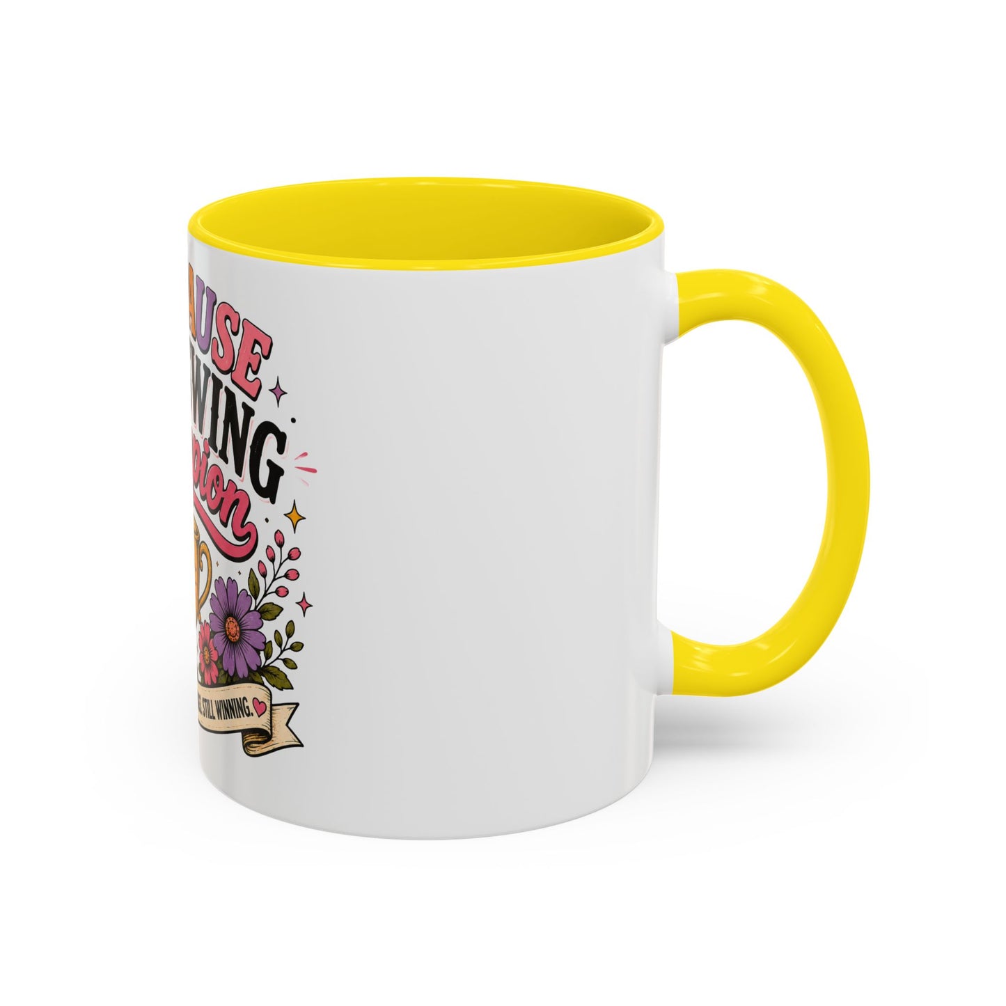 Menopause Mood Swing Champion Coffee Mug – Funny Menopause Gift (11/15oz)