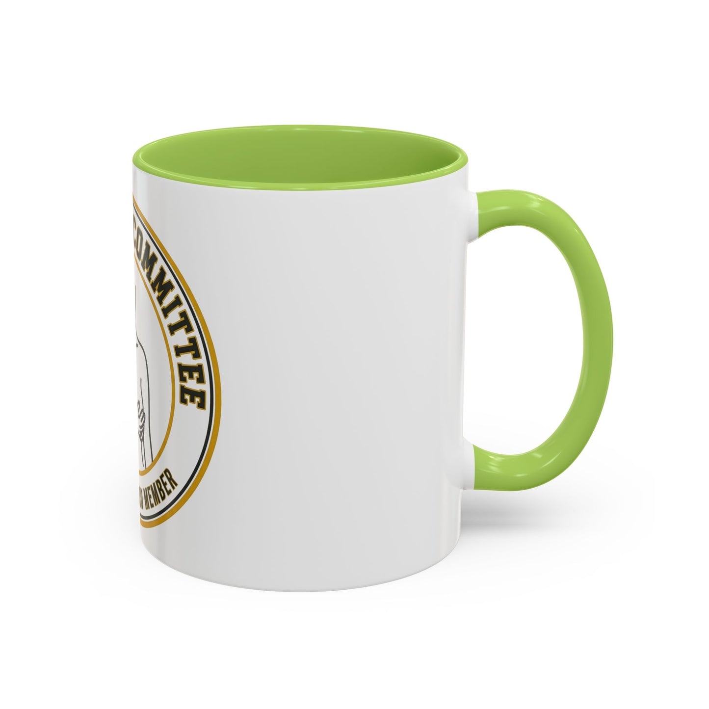 Coffee Mug — "Long Titty Committee" Executive Board Member Accent Mug