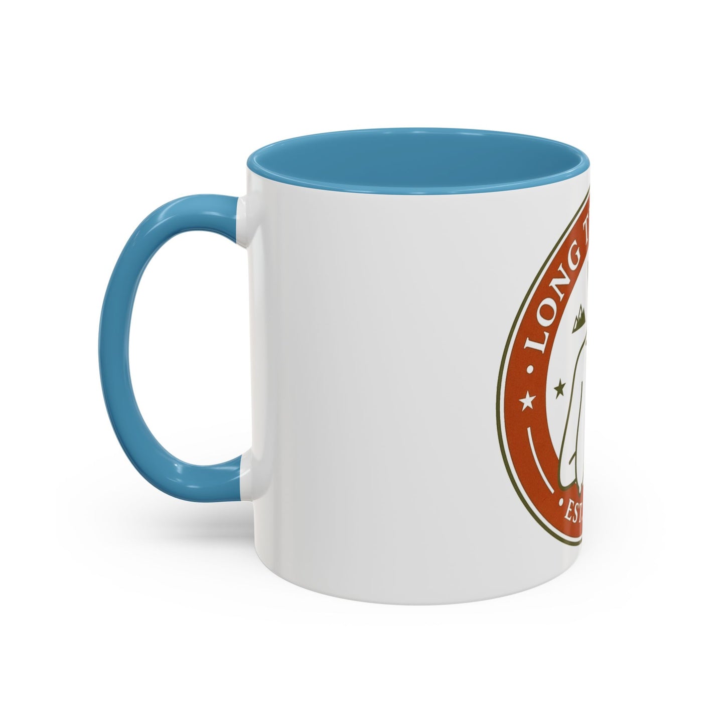 Long Titty Club Accent Coffee Mug — Funny Novelty 11/15oz Tea & Coffee Cup