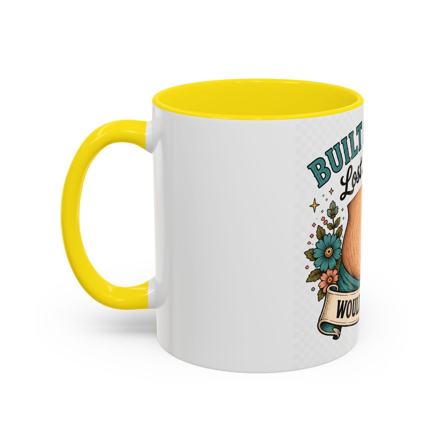 Built a Human Lost My Waist Coffee Mug — Funny Postpartum Mom Gift (11/15oz)
