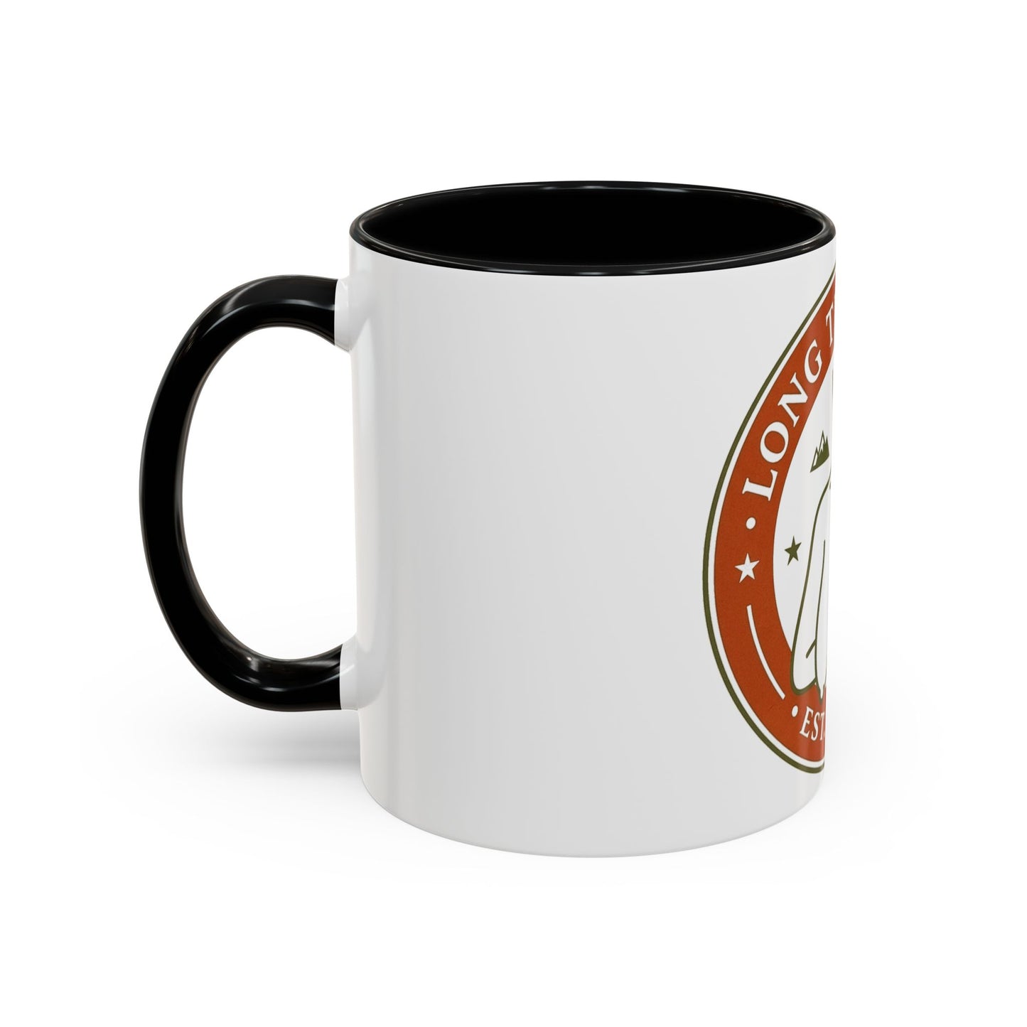 Long Titty Club Accent Coffee Mug — Funny Novelty 11/15oz Tea & Coffee Cup