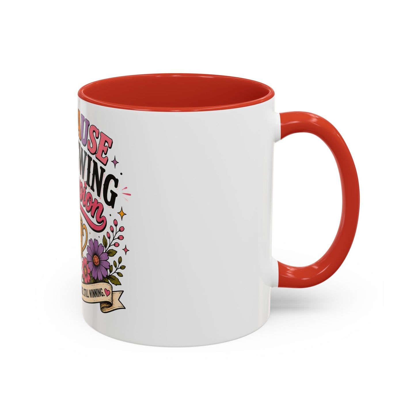 Menopause Mood Swing Champion Coffee Mug – Funny Menopause Gift (11/15oz)