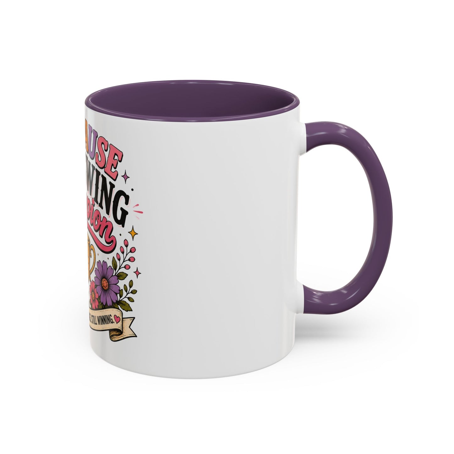 Menopause Mood Swing Champion Coffee Mug – Funny Menopause Gift (11/15oz)