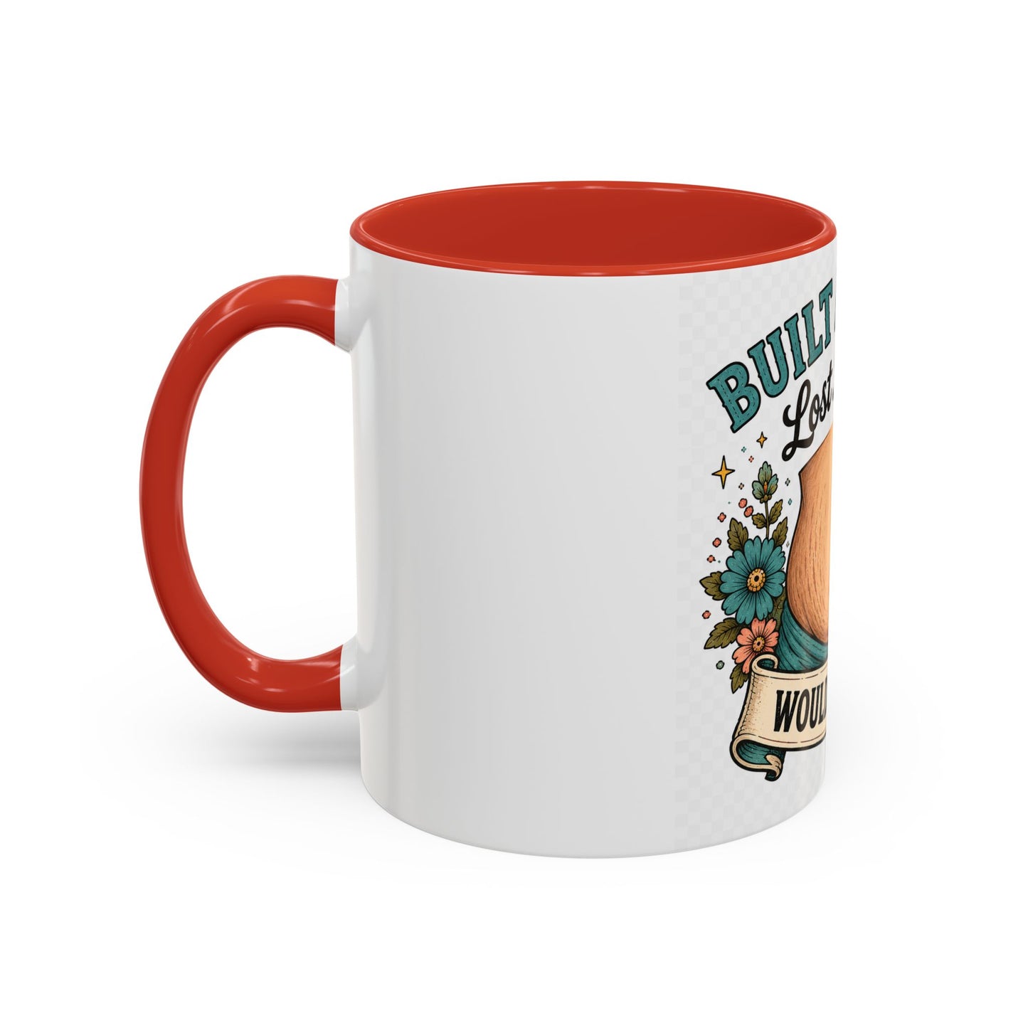 Built a Human Lost My Waist Coffee Mug — Funny Postpartum Mom Gift (11/15oz)