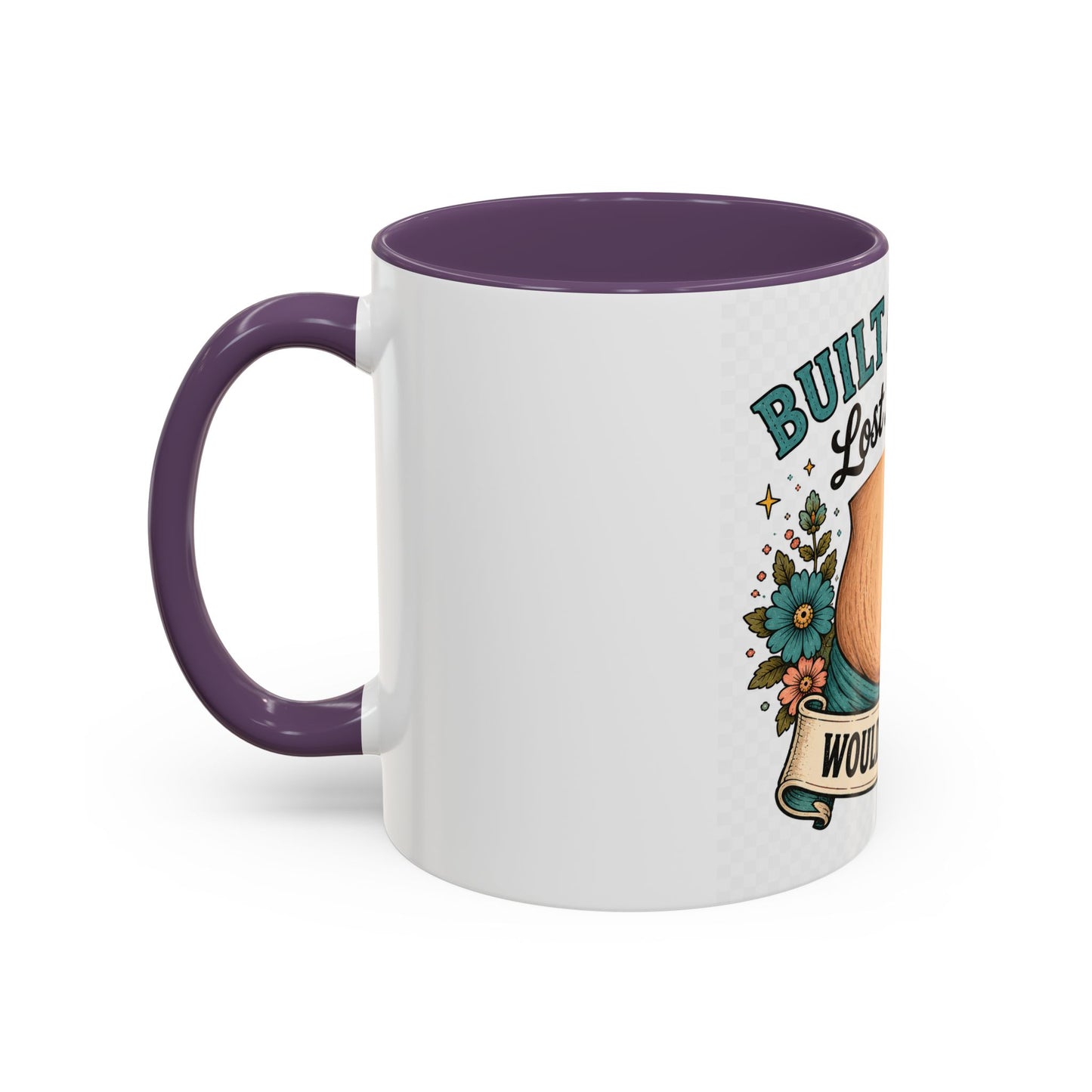 Built a Human Lost My Waist Coffee Mug — Funny Postpartum Mom Gift (11/15oz)