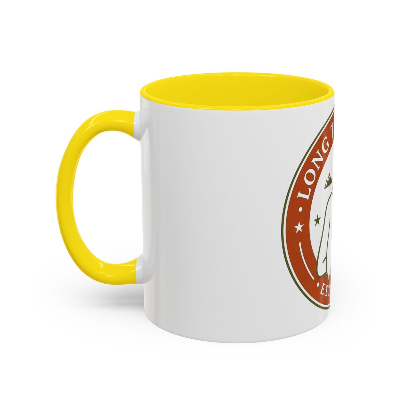 Long Titty Club Accent Coffee Mug — Funny Novelty 11/15oz Tea & Coffee Cup