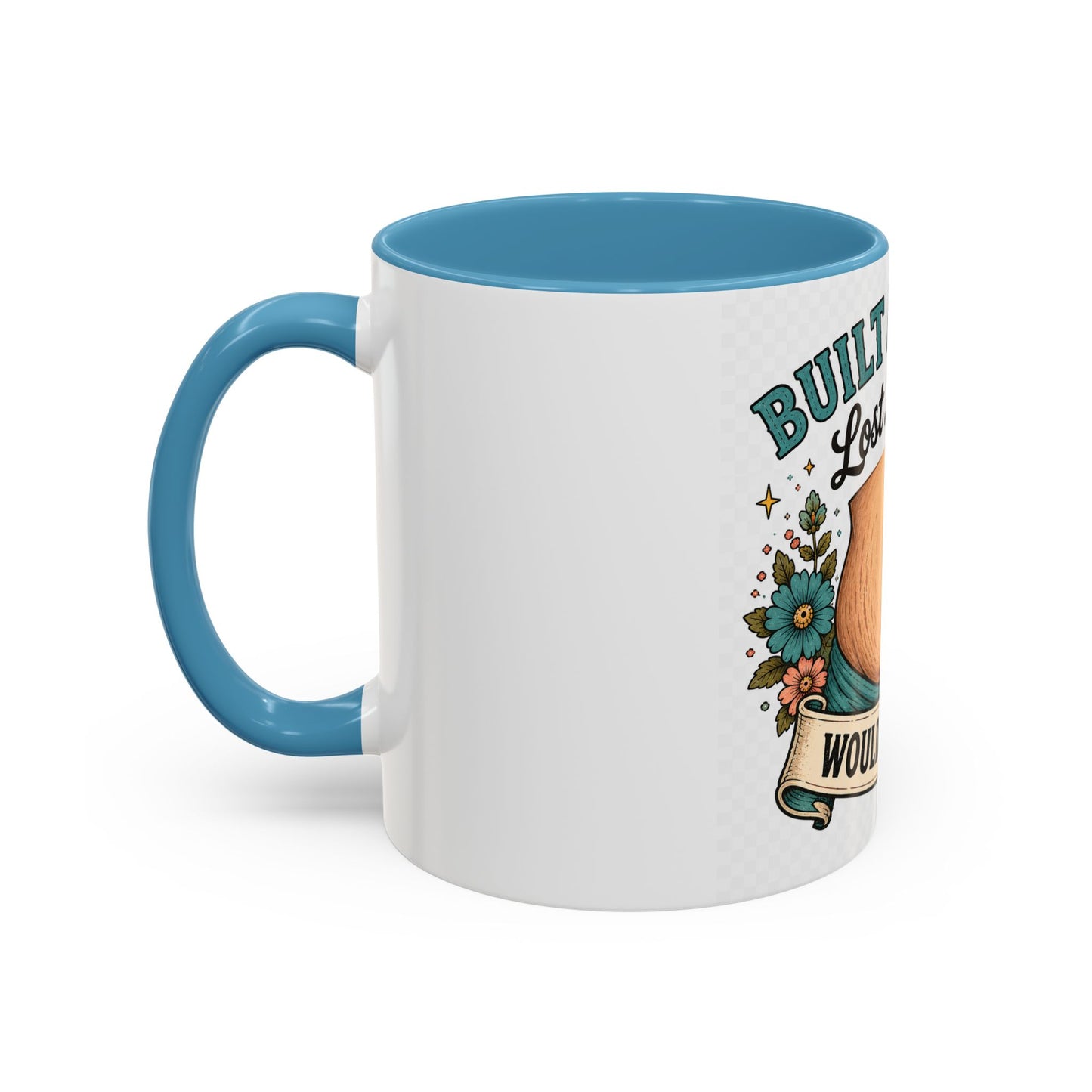 Built a Human Lost My Waist Coffee Mug — Funny Postpartum Mom Gift (11/15oz)