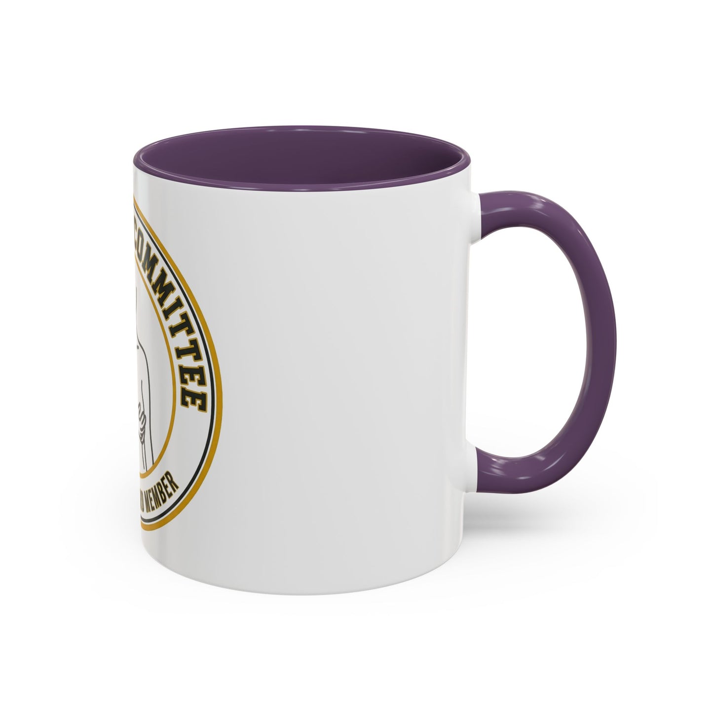Coffee Mug — "Long Titty Committee" Executive Board Member Accent Mug