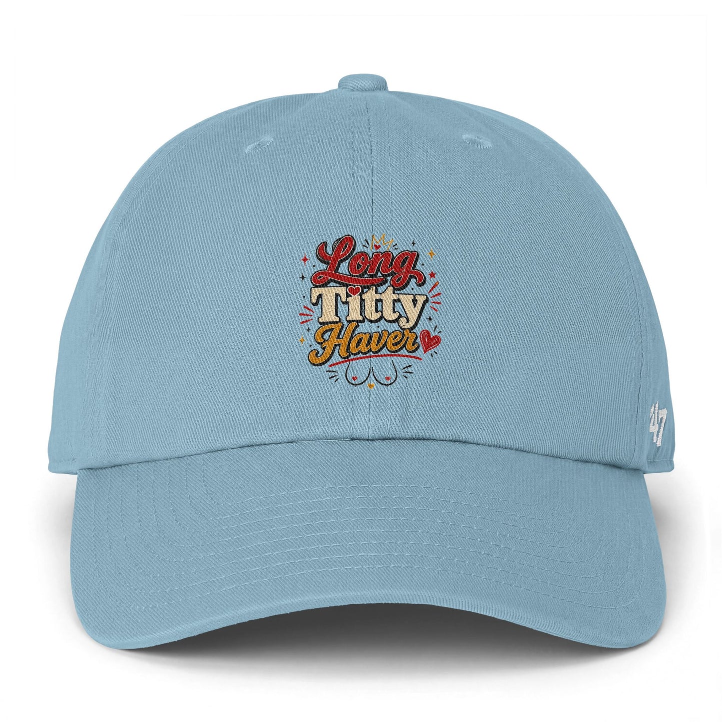 Dad Hat — Long Titty Haven Floral Embroidered Baseball Cap
