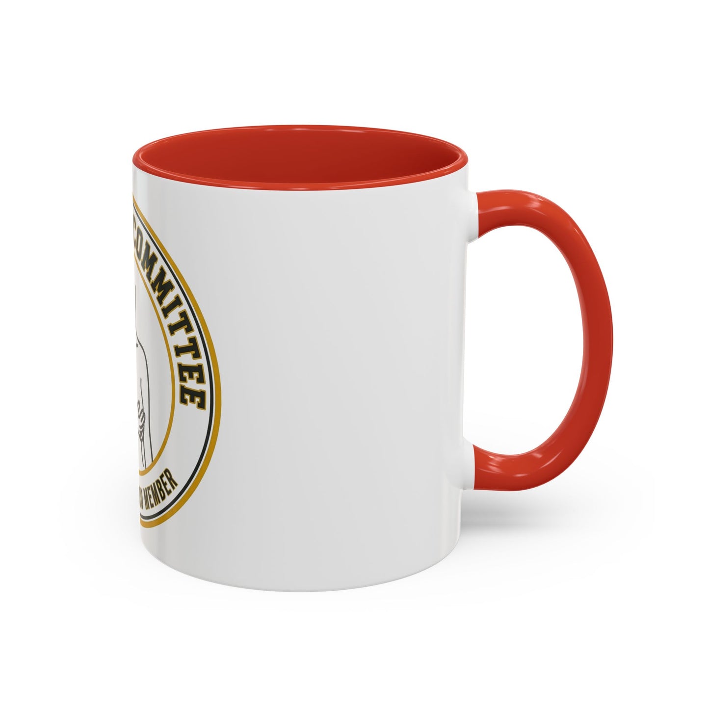 Coffee Mug — "Long Titty Committee" Executive Board Member Accent Mug