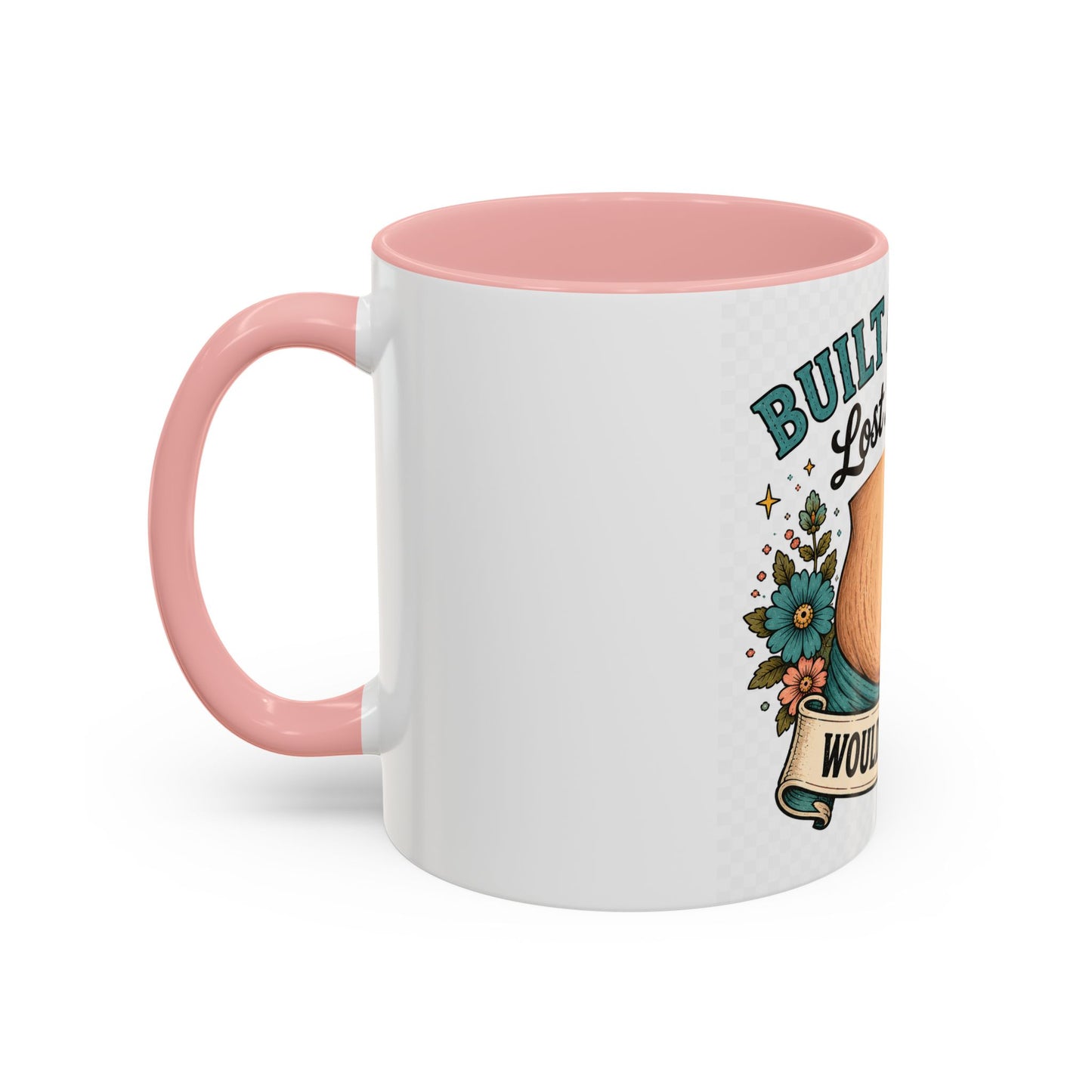 Built a Human Lost My Waist Coffee Mug — Funny Postpartum Mom Gift (11/15oz)
