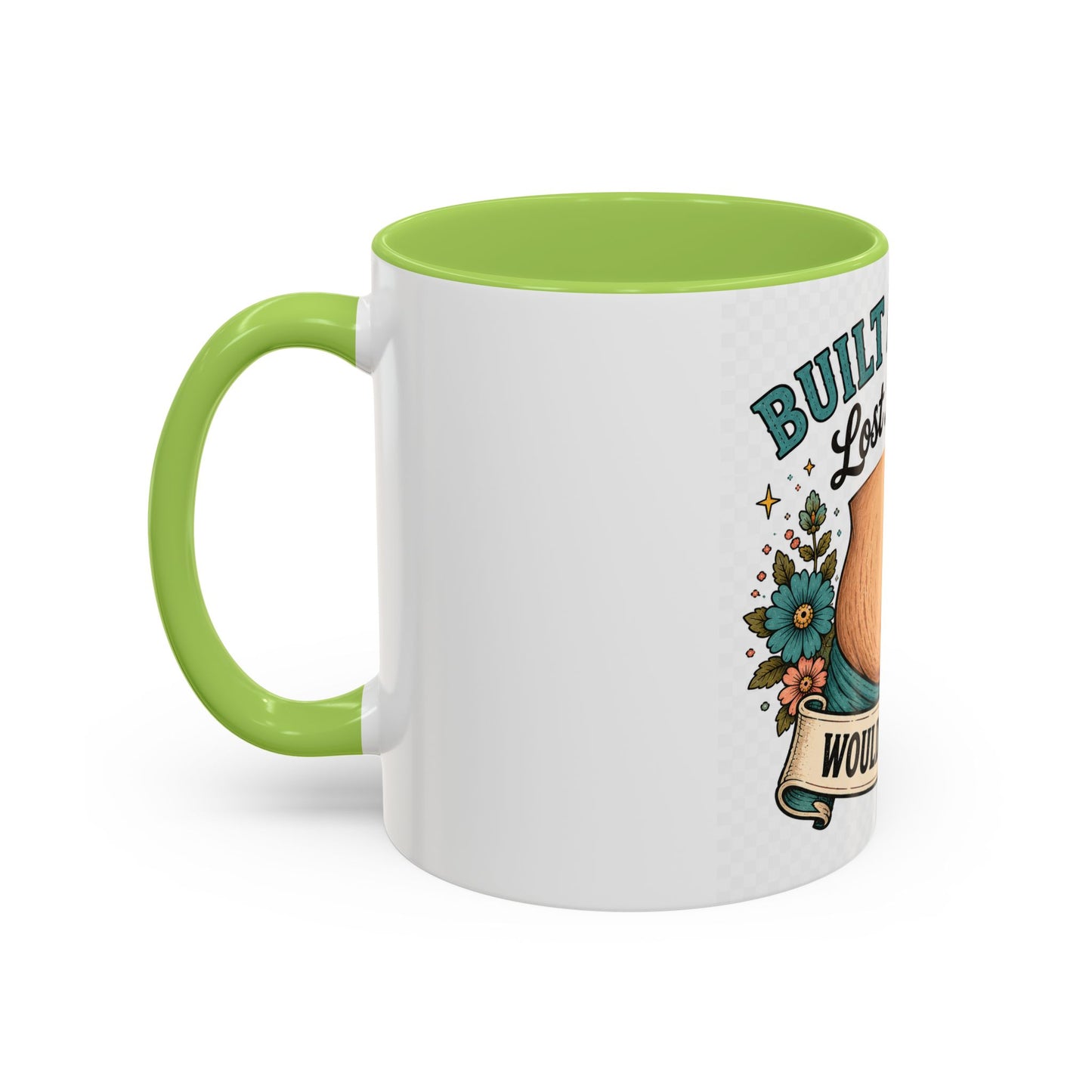 Built a Human Lost My Waist Coffee Mug — Funny Postpartum Mom Gift (11/15oz)