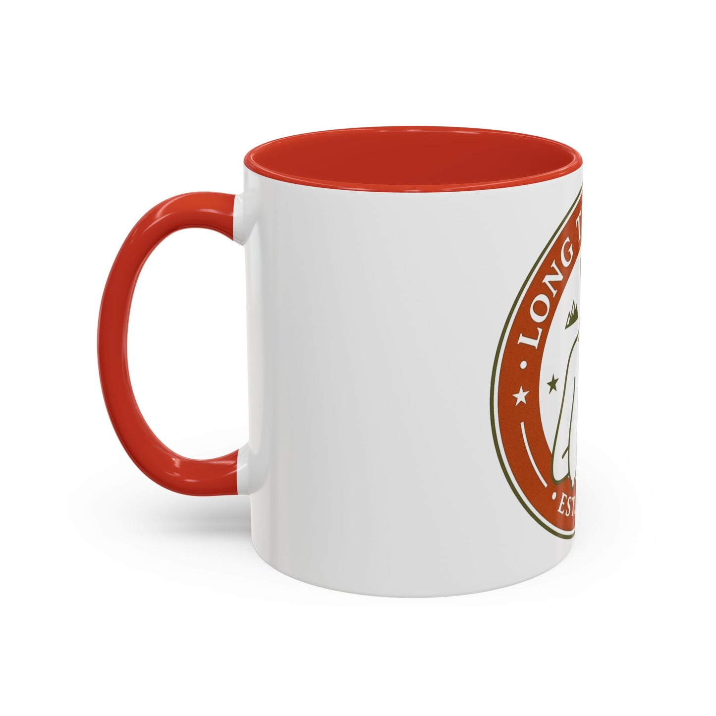 Long Titty Club Accent Coffee Mug — Funny Novelty 11/15oz Tea & Coffee Cup