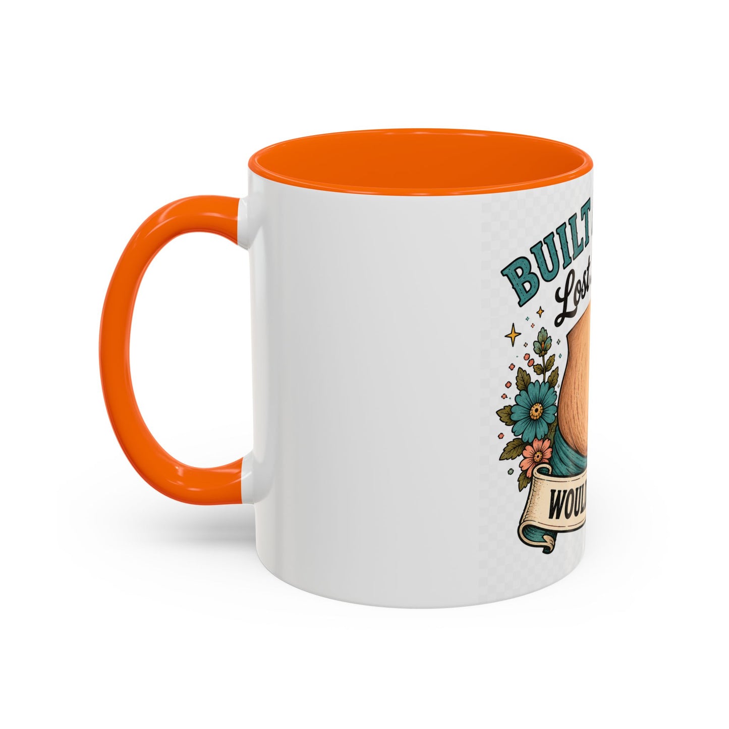 Built a Human Lost My Waist Coffee Mug — Funny Postpartum Mom Gift (11/15oz)