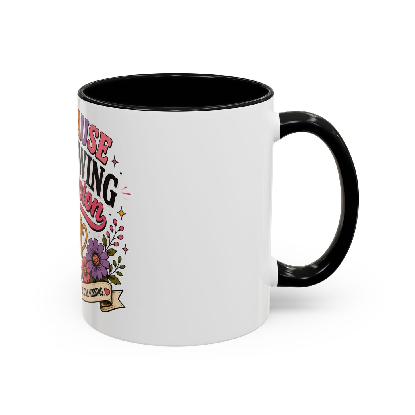 Menopause Mood Swing Champion Coffee Mug – Funny Menopause Gift (11/15oz)