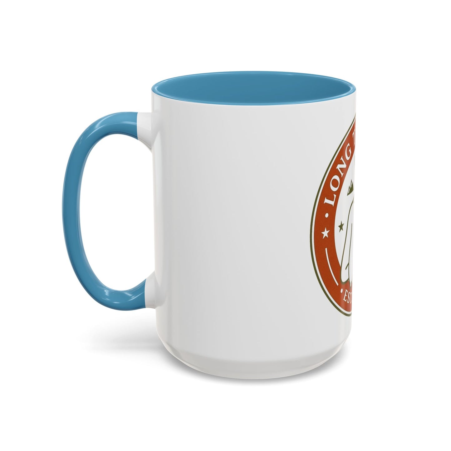 Long Titty Club Accent Coffee Mug — Funny Novelty 11/15oz Tea & Coffee Cup